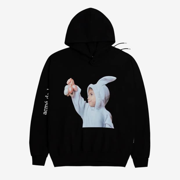 아크메드라비 후드티 ADLV BABY FACE HOODIE BLACK