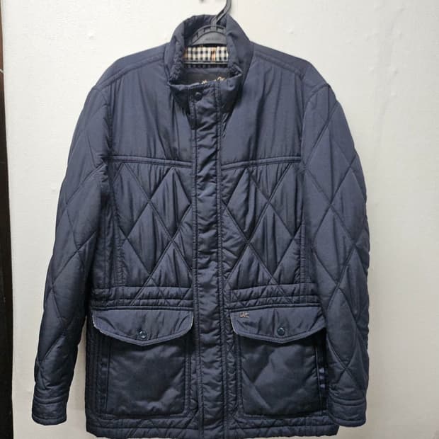 닥스 네이비 퀼팅 자켓  105