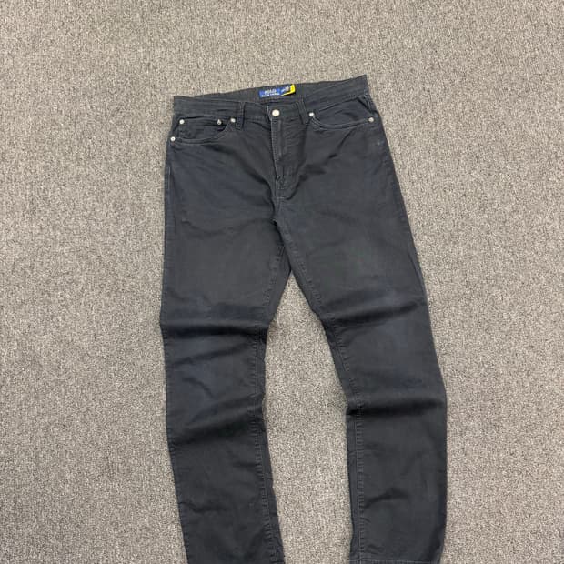 34)폴로 빈티지 네이비 코튼 팬츠