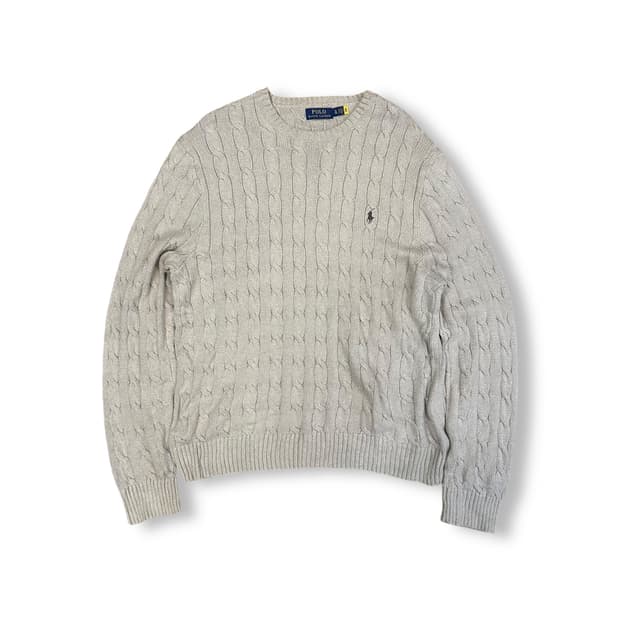 폴로랄프로렌 케이블 니트