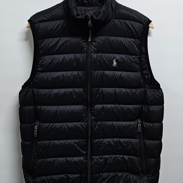 폴로랄프로렌 덕다운 패딩조끼 M