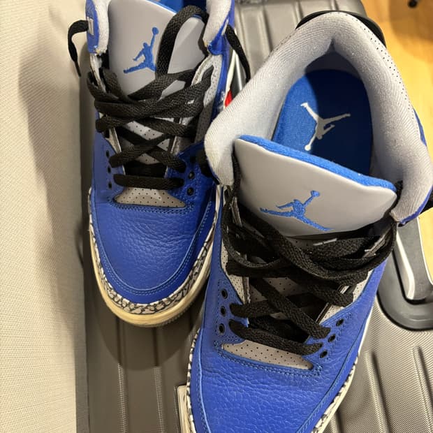 Jordan 3 royal blue