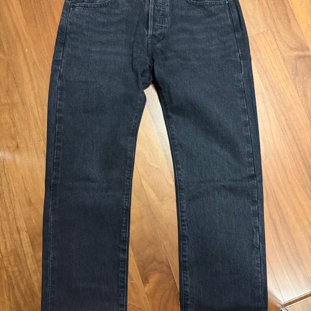 리바이스 x 에디피스 501 블랙셀비지 31x 28