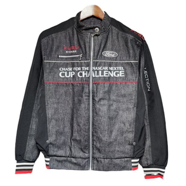 FUBU 레이싱 바시티 자켓