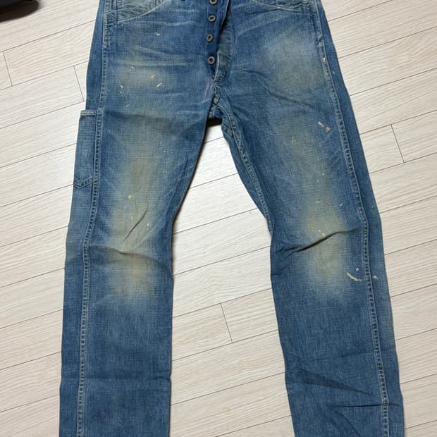 RRL 페인트 리페어 데님 팬츠 29사이즈 USA MADE 