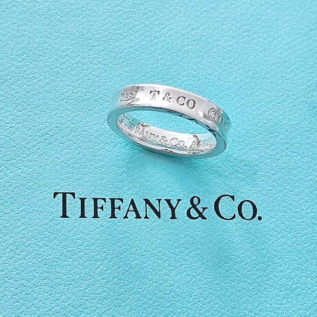티파니앤코 1837네로우 반지 (us4.5/국내8호)[정품/풀세트]