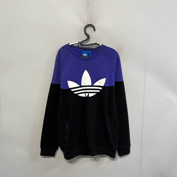 아디다스 남성 기모 맨투맨 110