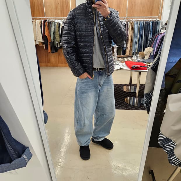 BURBERRY BRIT 버버리 브릿 경량 패딩 점퍼 패딩자켓  L