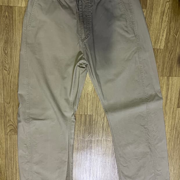 엘무드 커브드 치노팬츠