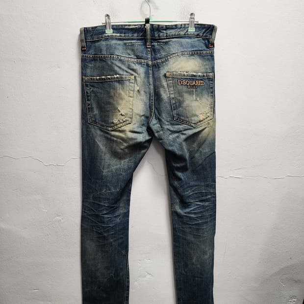 디스퀘어드 밀란진 데미지 청바지