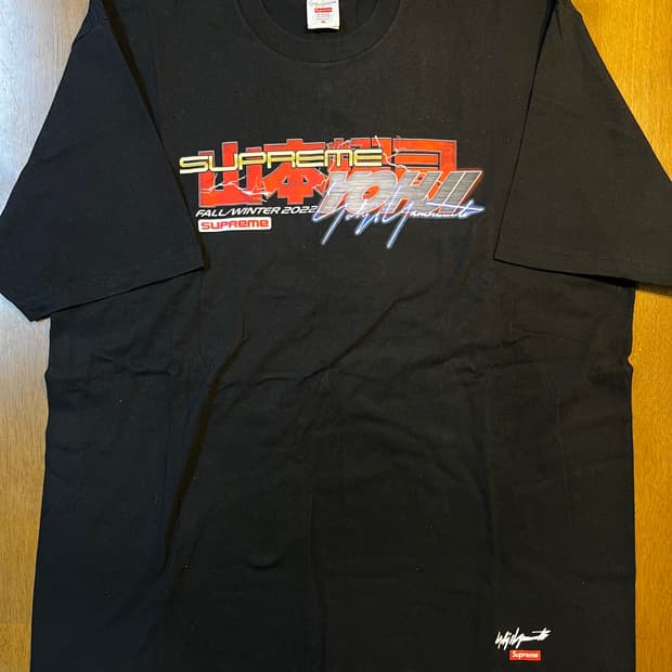 슈프림 요지야마모토 철권티셔츠