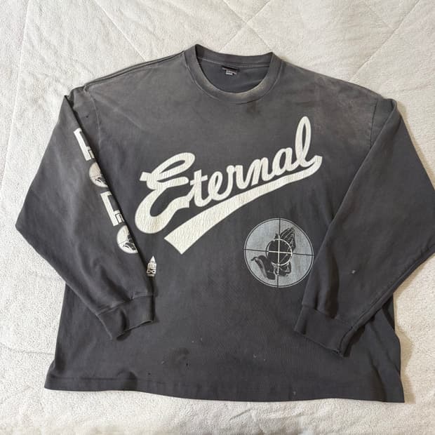 [OS] 피어오브갓 x 세인트미카엘 롱슬리브 차콜