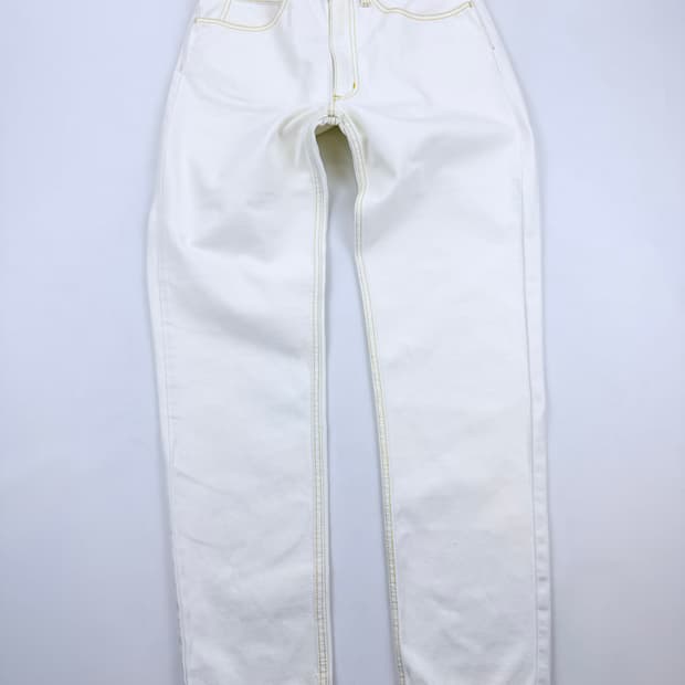 카브엠트 옐로우 스티치포인트 코튼팬츠