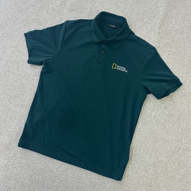 XL 내셔널지오그래픽 남자 피케 셔츠 0416D