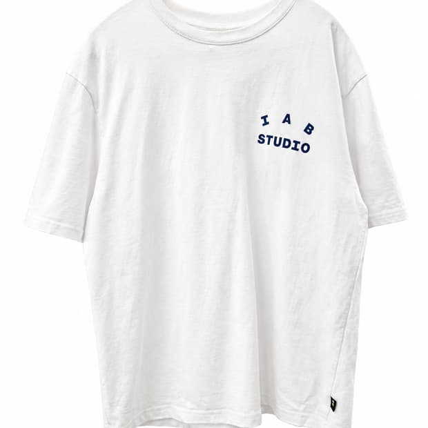 아이앱 스튜디오 반팔티 화이트 L