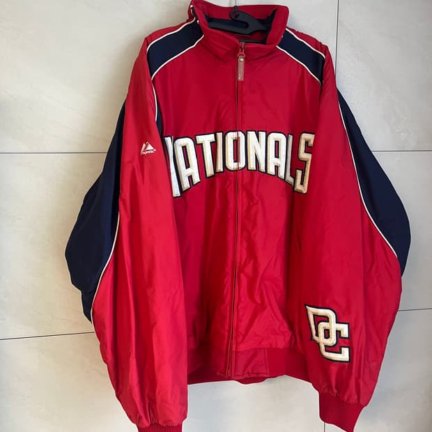 마제스틱 워싱턴 내셔널스 야구 자켓 점퍼 (2XL size)