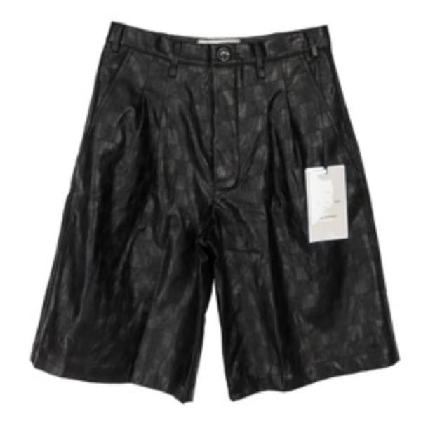 (판매) 송포더뮤트 싱글 플리츠 박스팬츠 48사이즈