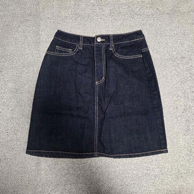 Hyphen Wold Gallery 데님 미니 스커트 25-26