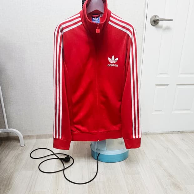(100)L 아디다스 오리지널 유로파 [빨흰] 트랙탑져지