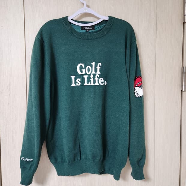 말본 방풍 니트 사이즈L