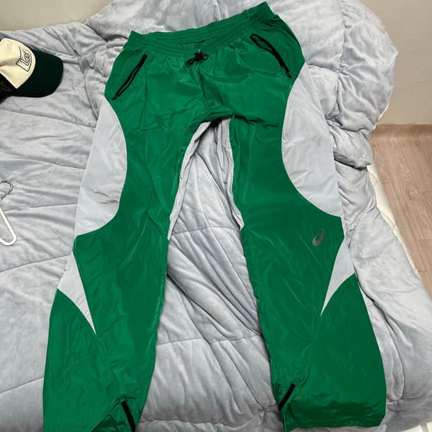 키코x아식스 나일론팬츠