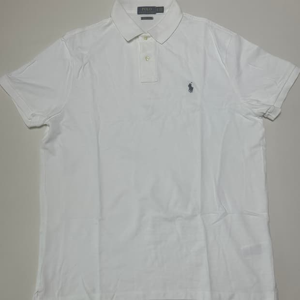 [XL] 폴로 피케 티셔츠 화이트