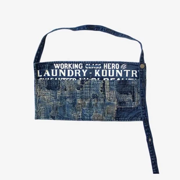 [새상품] 캐피탈 보로 AD 에이프런 인디고 