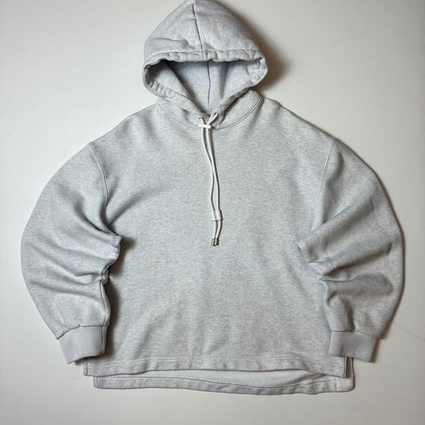 솔리드옴므 22ss 사이드 스냅 헤비코튼 후드티 PN8997