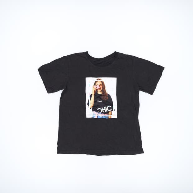 실측확인 빈티지 프린팅 반팔 0430H