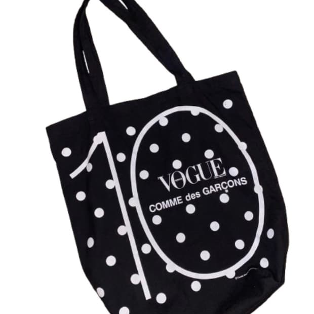 꼼데가르송 x 보그 10주년 토트백