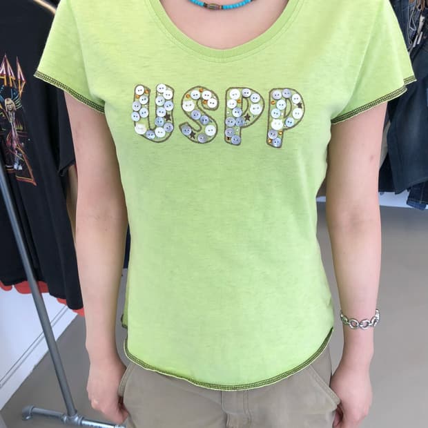 일본 빈티지 USPP 민트 반팔