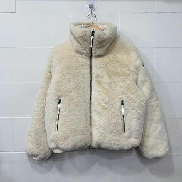 네셔널지오그래픽 리버시블 플리스 다운자켓