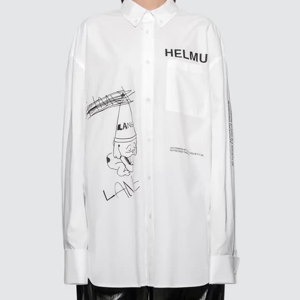 헬무트랭(HELMUT LANG) INDEX 오버핏 셔츠