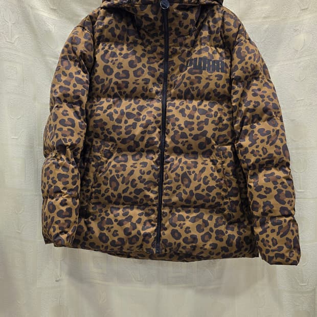 거의새거) 푸마 레오파드 패딩 점퍼 M (66)