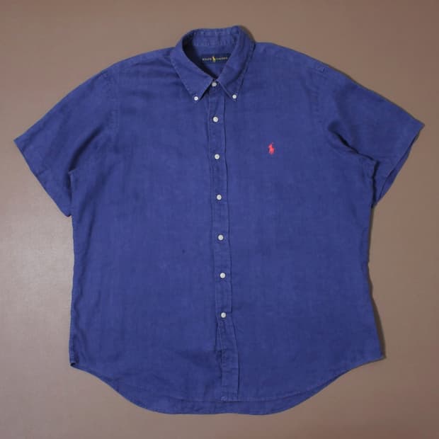 Polo 폴로 랄프로렌 네이비 반팔 셔츠 