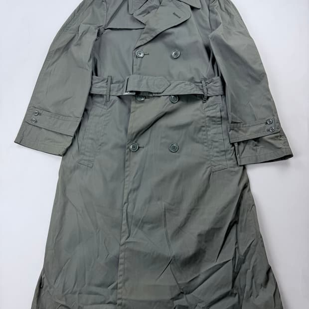 1971 US Army 미군 레인 트렌치 코트