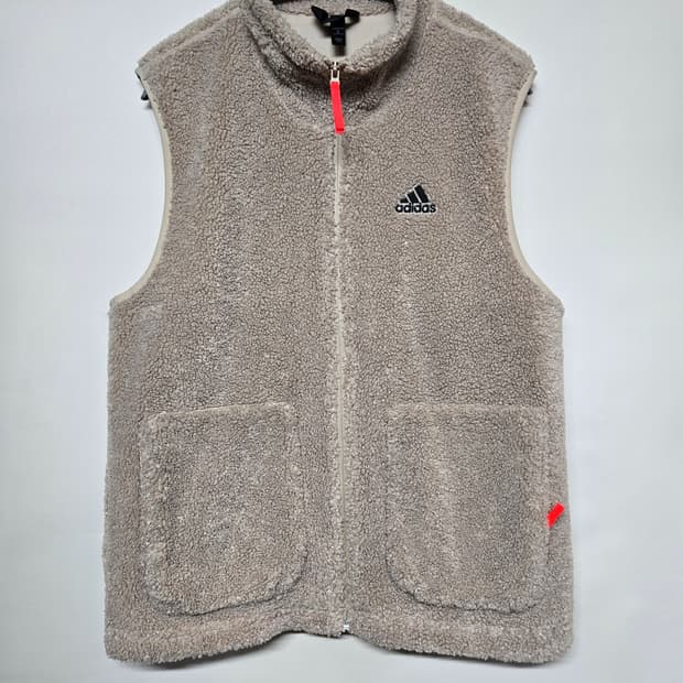 아디다스 쉐르파 플리스 조끼 L