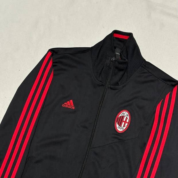 100 아디다스 08-09 AC밀란 레드라인 트랙탑
