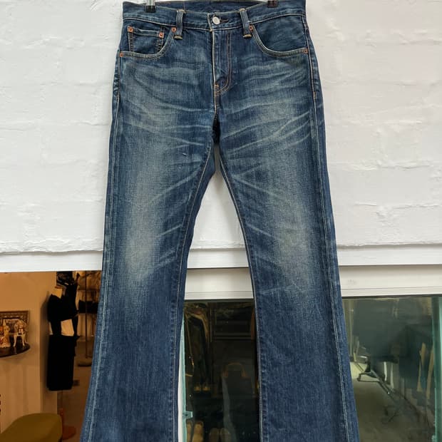 Levis 527 워싱 데님 W30/L33