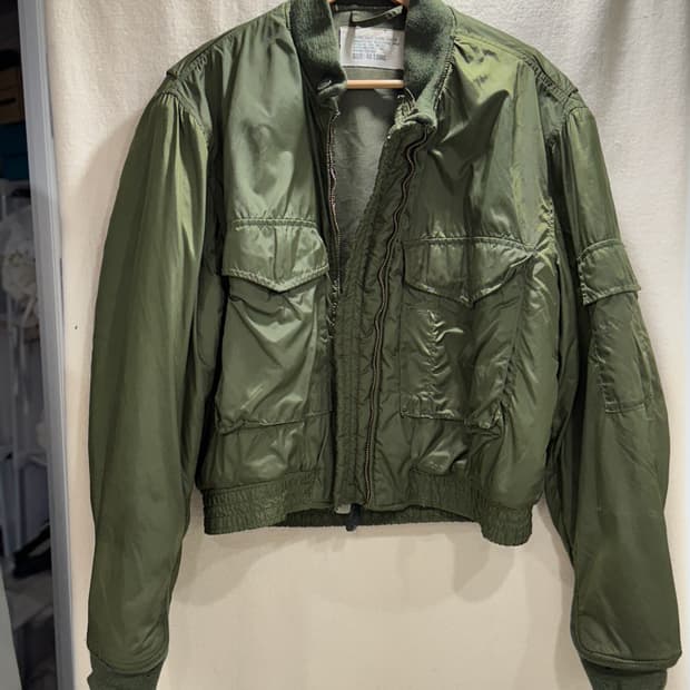 70s USN 미해군 G-8 웹 플라이트 자켓 (40L)
