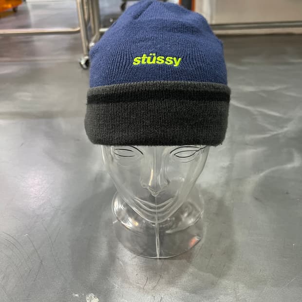  스투시 투톤 커프 비니 y15076