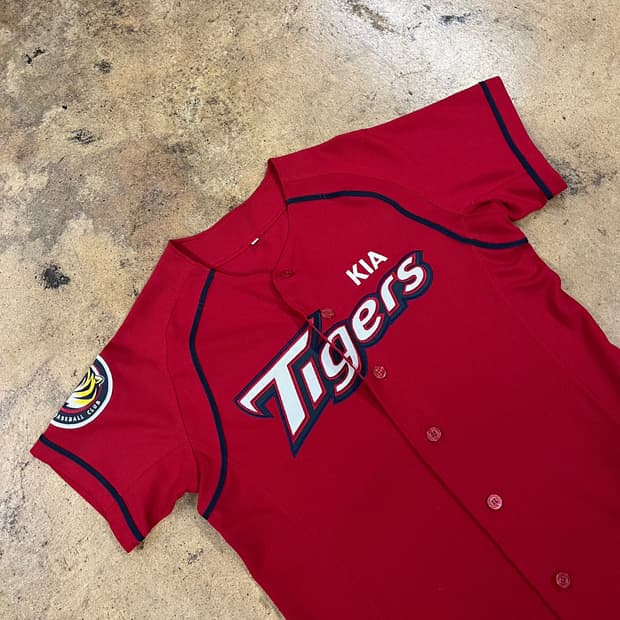 [90] 기아 타이거즈 야구 유니폼 레드 양현종 b19
