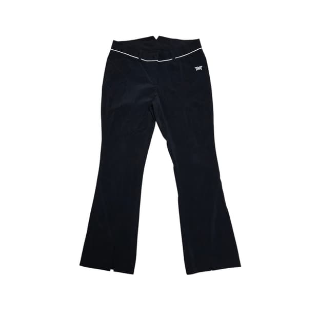 PXG 여성 FRONT SLIT 골프 바지 부츠컷 슬릭 팬츠
