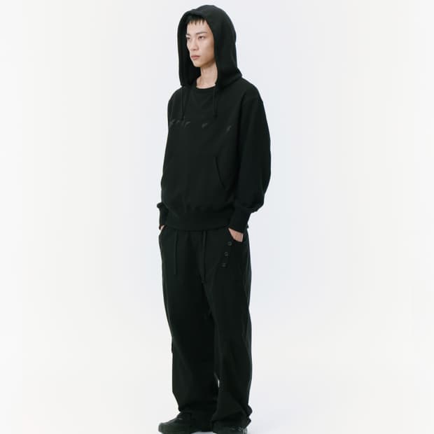 산산기어 TIE PANTS [BLACK]