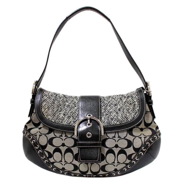 ⭐️새상품!!!)) Coach 코치 검정 호보 숄더백