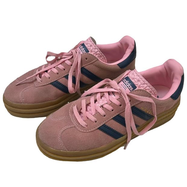 아디다스 가젤 볼드 W 핑크 글로우 빅토리 블루 235-240