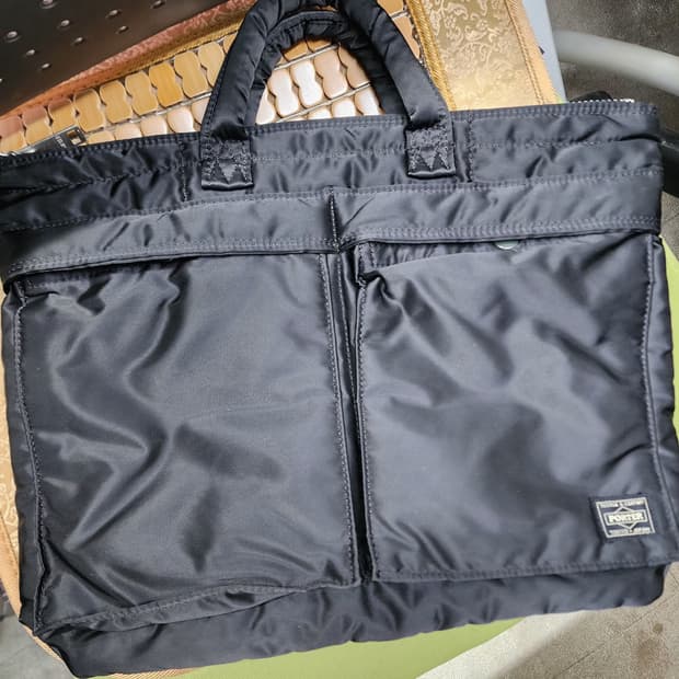 요시다포터 탱커 숏 헬멧백