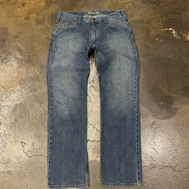 칼하트 릴렉스핏 데님팬츠 36x34