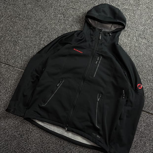 마무트 소프트쉘 윈드스토퍼 이너 플리스 자켓 1805
