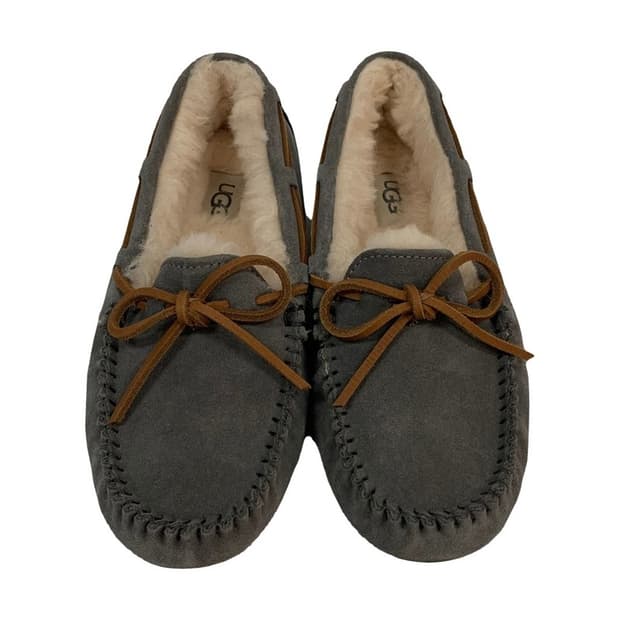 UGG 다코타 양털 모카신 그레이 220